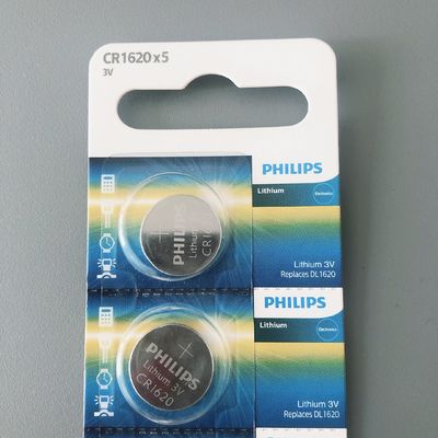 Cr1220 3v Minicells Philips Button Cell Battery High Capacity Primary Lithium Cell