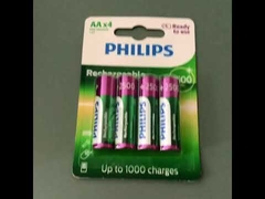 Speelgoedauto Philips AA oplaadbare batterijen NIMH 2500mAh MSDS goedgekeurd