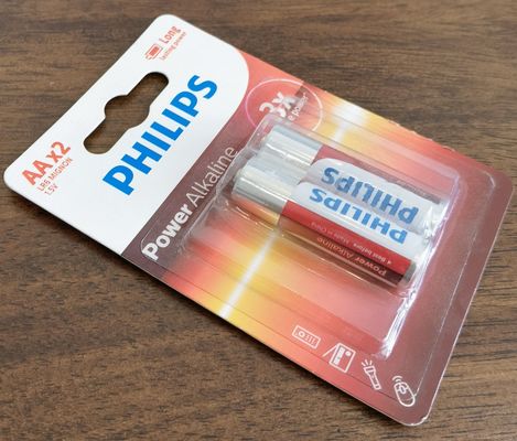 De Opslagtemperatuur van de duurzaamheids9v Alkalische Batterij -20C-25C