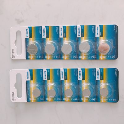 Cr1220 3v Minicells Philips Button Cell Battery High Capacity Primary Lithium Cell